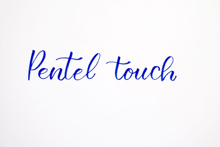 Pentel touch brush pens are one of my favorite pens for brush lettering. 